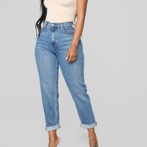 Fashion Nova- Got it from my momma jeans